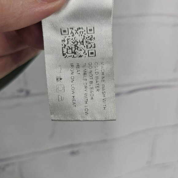 Green Lace Fairy Grunge Sleeveless Tank Top Shirt Cider Bow Womens L Y2K OOs - Picture 6 of 10